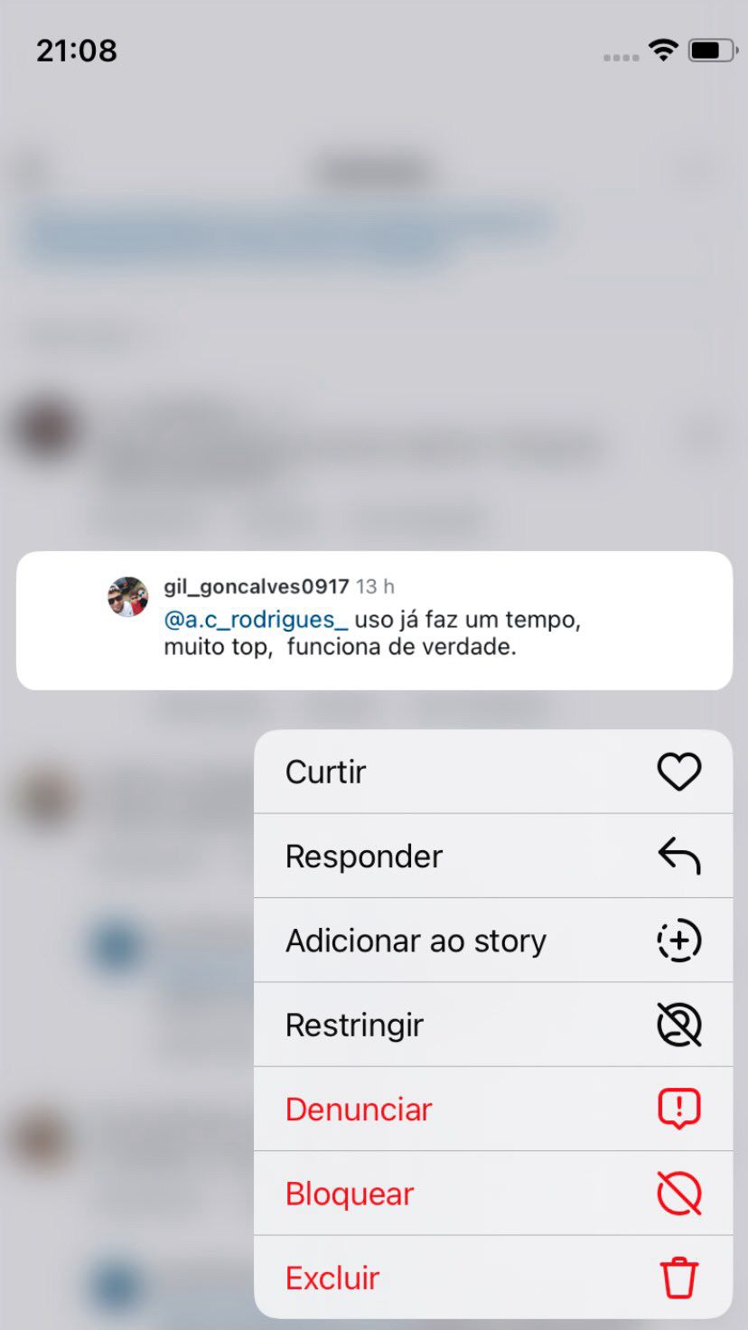 Print real de depoimento de cliente do PrecificaJá 6